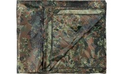 Plandeka „Tarp" BW kamuflaż, ok. 500 x 600 cm
