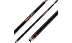 Kij bilardowy Cuetec Breach Cynergy CT-15K Carbon Break, metaliczny czarny, 3/8x14