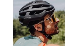 Kask rowerowy FORCE Lynx, rozmiar L/XL (58-62 cm), czarny matowy