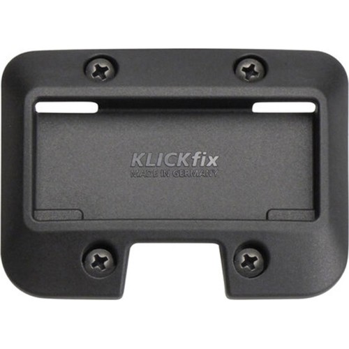 Torba rowerowa na kierownicę Rixen & Kaul KLICKfix // z uchwytem KLICKfix, metalowa (czarna)