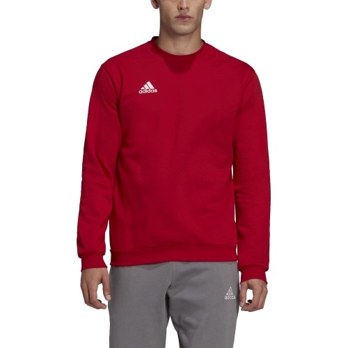 Bluza męska Adidas Ent22 Sweat Top, czerwona HB0577