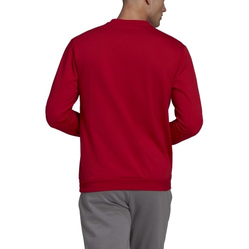 Bluza męska Adidas Ent22 Sweat Top, czerwona HB0577