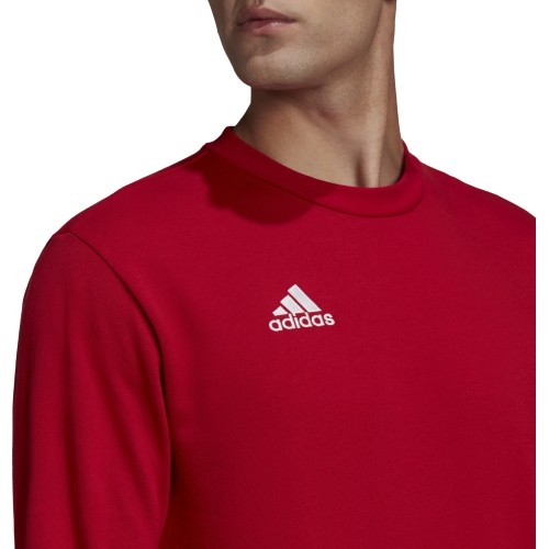 Bluza męska Adidas Ent22 Sweat Top, czerwona HB0577