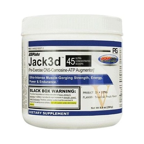 USPlabs Jack3d przedtreningówka 315 g