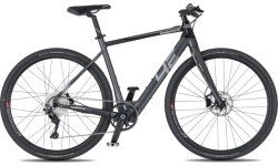 Gravelowy rower elektryczny 4EVER ENGRAVE FLAT 28” - Tytan/hologram