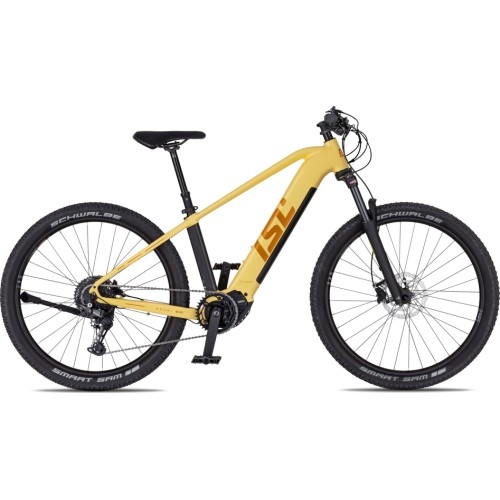 Damski elektryczny rower górski inSPORTline ISL Asuki EVO 835 Wh 27,5” – 2026 - Słoneczny żółty