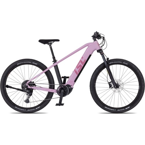 Damski elektryczny rower górski inSPORTline ISL Asuki EVO 835 Wh 27,5” – 2026 - Dusted Pink