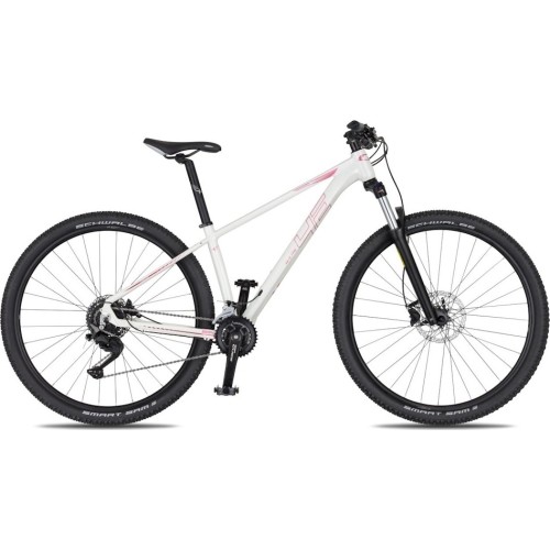 Rower górski damski 4EVER Vanessa Lady 29” – 2026 - Perłowy biały/metaliczny róż