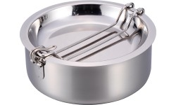 Zestaw do gotowania Origin Outdoors ze stali nierdzewnej „Snap-Pack“