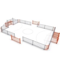 Bramka piłkarska Arena Inter-Play 1a (11x7 m)