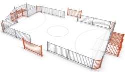 Bramka piłkarska Arena Inter-Play 1a (11x7 m)