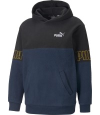 Bluza męska Puma Power Winter, niebiesko-czarna 849854 73
