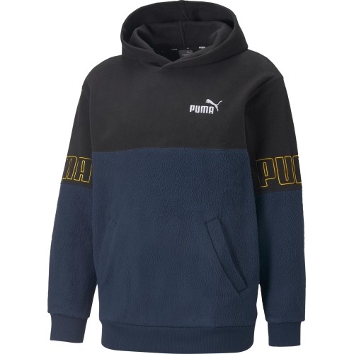 Bluza męska Puma Power Winter, niebiesko-czarna 849854 73