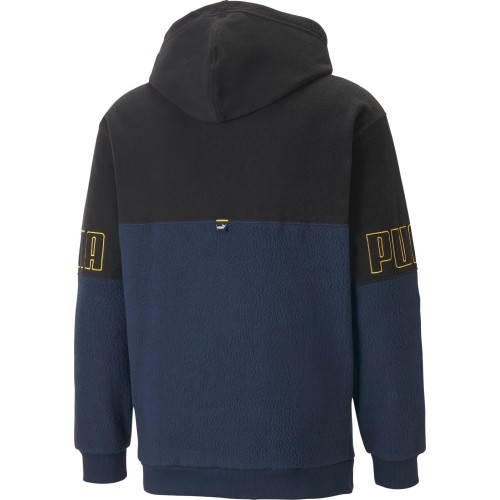 Bluza męska Puma Power Winter, niebiesko-czarna 849854 73
