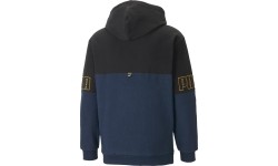 Bluza męska Puma Power Winter, niebiesko-czarna 849854 73