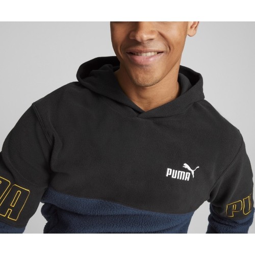 Bluza męska Puma Power Winter, niebiesko-czarna 849854 73