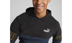Bluza męska Puma Power Winter, niebiesko-czarna 849854 73