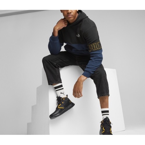 Bluza męska Puma Power Winter, niebiesko-czarna 849854 73
