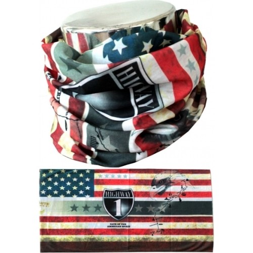 Ocieplacz na szyję MTHDR Scarf USA Highway