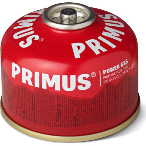 Kartusz gazowy Primus Power Gas Self-Sealing, 100 g, czerwony