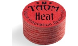 Skórka do kija bilardowego Taom Heat, 14 mm, 9 warstw, średnia (M)