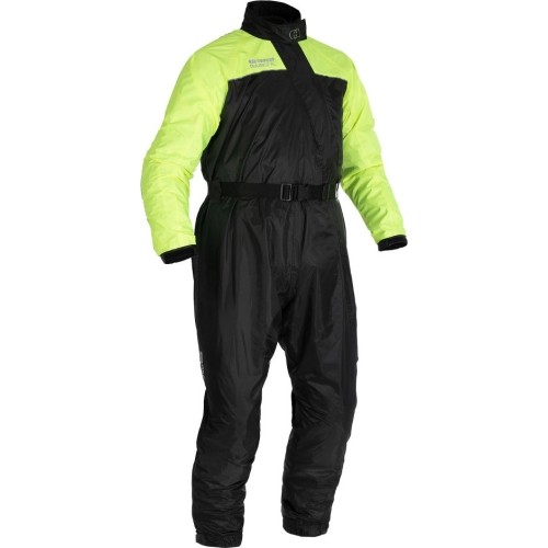 Wodoodporny kombinezon motocyklowy Oxford Rain Seal, czarny/żółty