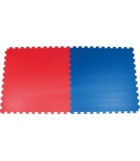 Mata gimnastyczna tatami Yate 20, czerwono-niebieska, 1x1 m