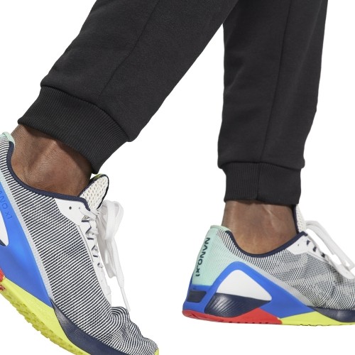 Spodnie sportowe męskie Reebok Evostripe Crew Medium Blue Black HG3191