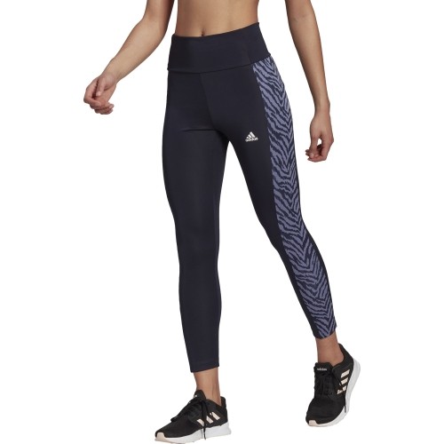 Legginsy damskie Adidas W ZBR 78 Tight niebieskie GT0135