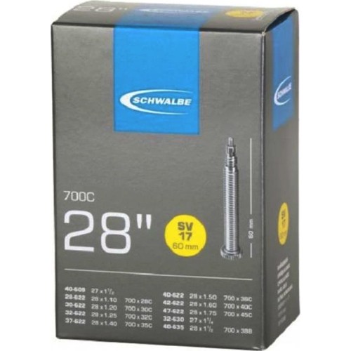 Dętka Schwalbe SV17 700x28/47 (28/47-622 32/40-630/635) FV60