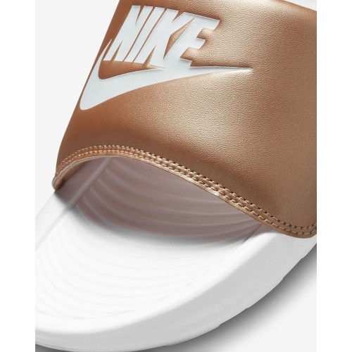 Nike klapki damskie Nike Victori One Slide White Gold CN9677 900