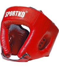 Kask bokserski SportKO OD1 - Czerwony