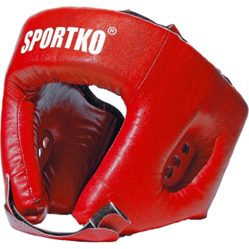 Kask bokserski SportKO OD1 - Czerwony