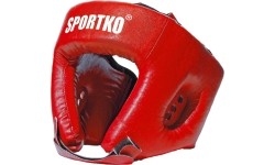 Kask bokserski SportKO OD1 - Czerwony