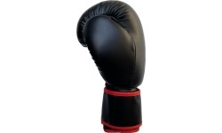 Rękawice bokserskie Buffalo Outrage, czarno-czerwone, 12 oz