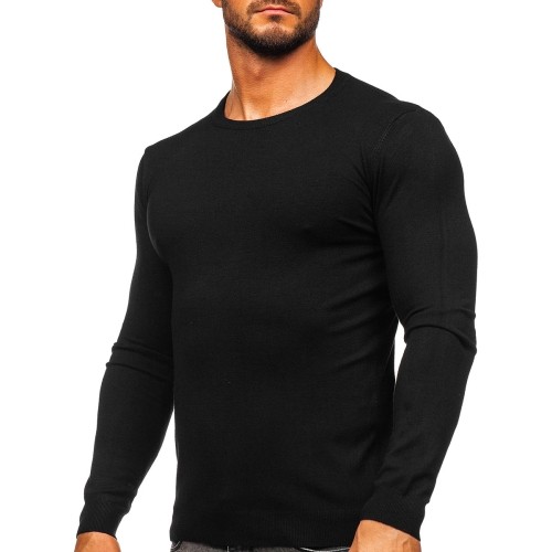 New Boy bluza męska czarna MMB602-4