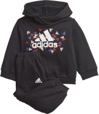 Dres dziecięcy Adidas I Bos Gra Jog czarny GT9502