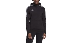 Bluza damska z kapturem Adidas Tiro 21 czarna GM7329