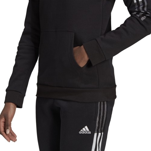 Bluza damska z kapturem Adidas Tiro 21 czarna GM7329