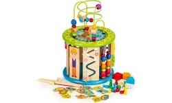 Drewniana kostka edukacyjna EcoToys