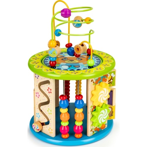 Drewniana kostka edukacyjna EcoToys