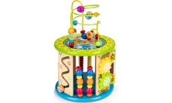 Drewniana kostka edukacyjna EcoToys