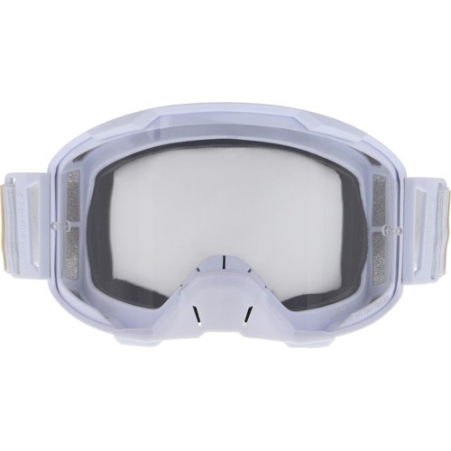 Gogle motocrossowe Red Bull Spect Strive Panovision, matowe białe, przezroczyste szkła