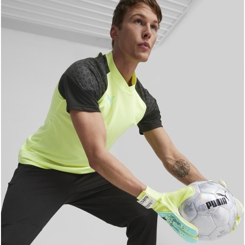 Rękawice bramkarskie Puma Ultra Grip Yellow Green 041817 06