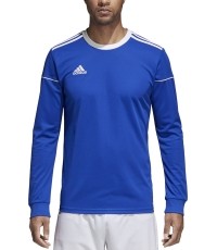 Koszulka piłkarska Adidas Squad 17 z długim rękawem, niebieska, S99150