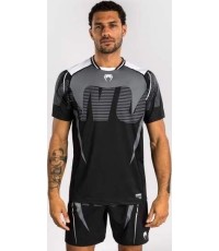 Koszulka Venum Adrenaline Dry Tech - czarny/srebrnoszary
