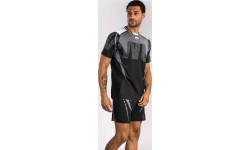 Koszulka Venum Adrenaline Dry Tech - czarny/srebrnoszary
