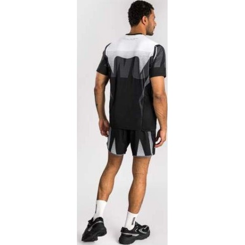 Koszulka Venum Adrenaline Dry Tech - czarny/srebrnoszary