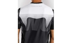 Koszulka Venum Adrenaline Dry Tech - czarny/srebrnoszary
