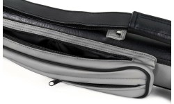 Etui na kije bilardowe Royal III RO3-2, szaro-czarne, na 2 uchwyty/2 groty